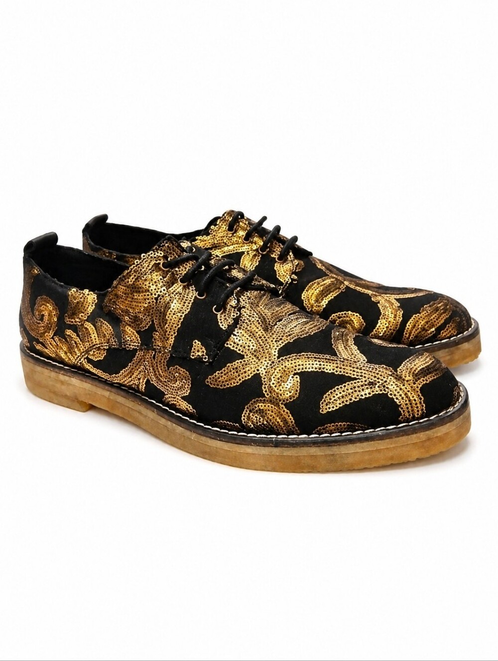MIISTA | ‘Eloise’ Sequin Oxfords in Size EU 40 / US 10 - Picture 1 of 6
